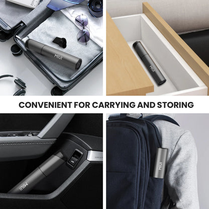 Mini Portable Vacuum Cleaner Cordless Handheld Vacuum with 3 Suction heads Easy to Clean for Desktop Keyboard & Car (USB)